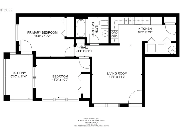MLS: 22084512 Condo For Sale