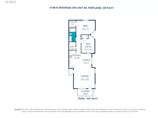 More Details about MLS # 23258098 : 4138 N MONTANA AVE 6